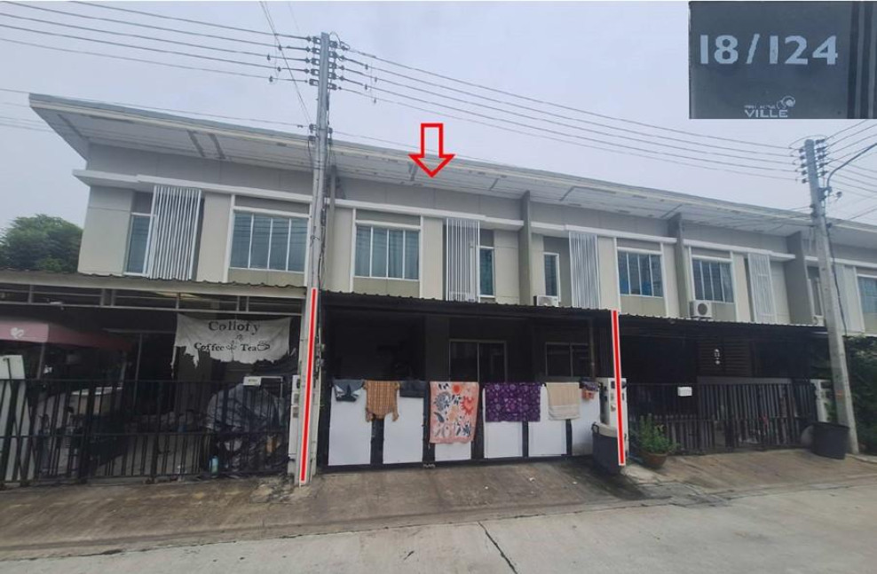 ทาวน์เฮ้าส์ พฤกษาวิลล์91 นครปฐม พุทธมณฑล ศาลายา 1850000
