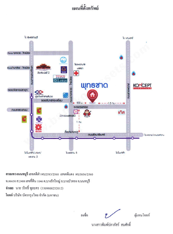 ทาวน์เฮ้าส์ นนทบุรี บางบัวทอง บางรักใหญ่ 1786200