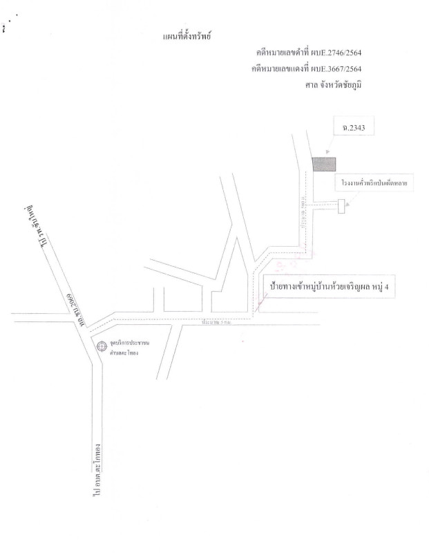 ที่ดินเปล่า ชัยภูมิ ซับใหญ่ ตะโกทอง 360000