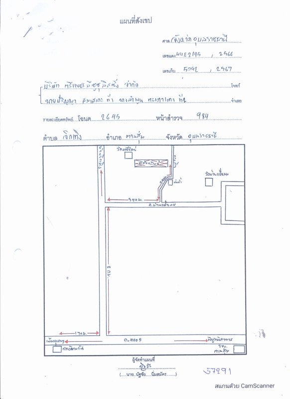 ที่ดินเปล่า อุบลราชธานี ตาลสุม จิกเทิง 273000