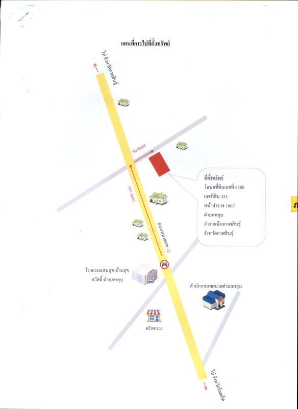 ที่ดินเปล่า กาฬสินธุ์ เมืองกาฬสินธุ์ หลุบ 326280