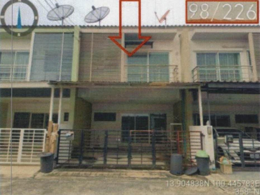 ทาวน์เฮ้าส์ เดอะทรัสต์ทาวน์ราชพฤกษ์-รัตนาธิเบศร์ นนทบุรี ปากเกร็ด อ้อมเกร็ด 2300000