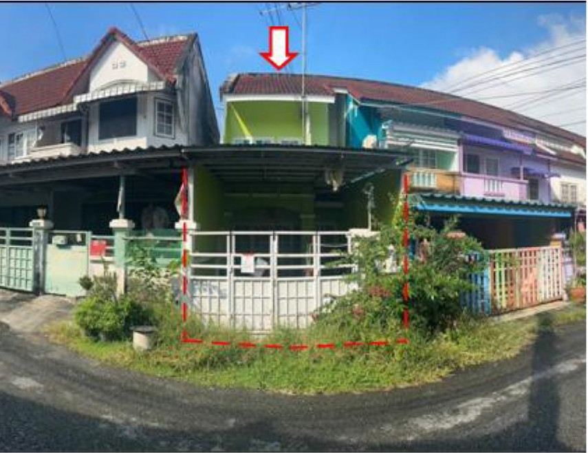 ทาวน์เฮ้าส์ ร่มสุข วิลเลจ 8 ระยอง บ้านฉาง พลา 1350000