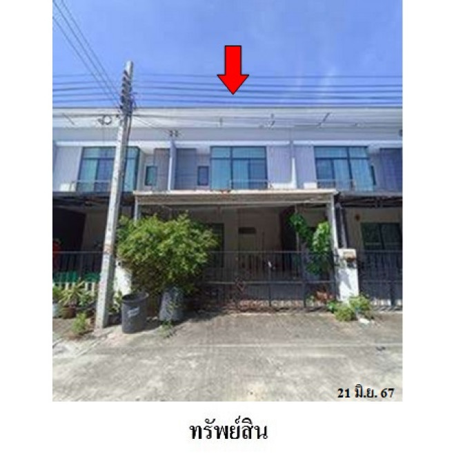 ทาวน์เฮ้าส์ บ้านพฤกษาวิลล์ 97 วงแหวน-อ่อนนุช สมุทรปราการ บางพลี ราชาเทวะ 2800000
