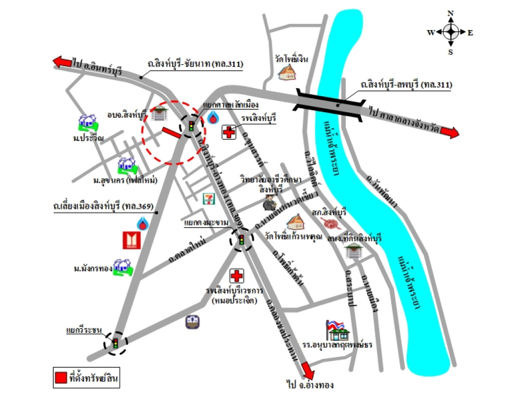 อาคารพาณิชย์ สิงห์บุรี เมืองสิงห์บุรี บางมัญ 3700000
