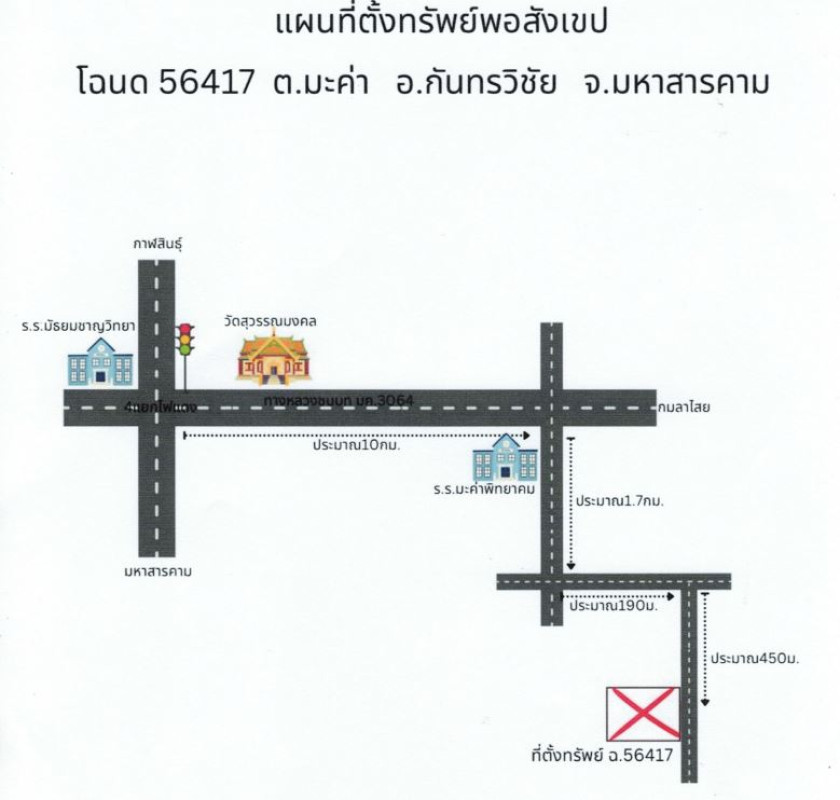 ที่ดินเปล่า มหาสารคาม กันทรวิชัย มะค่า 1141950