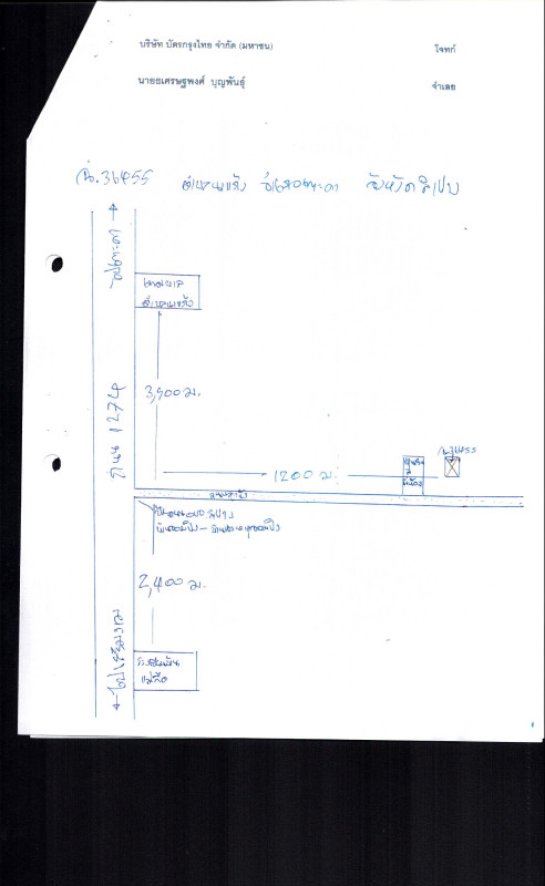 ที่ดินเปล่า ลำปาง เกาะคา ไหล่หิน 64925
