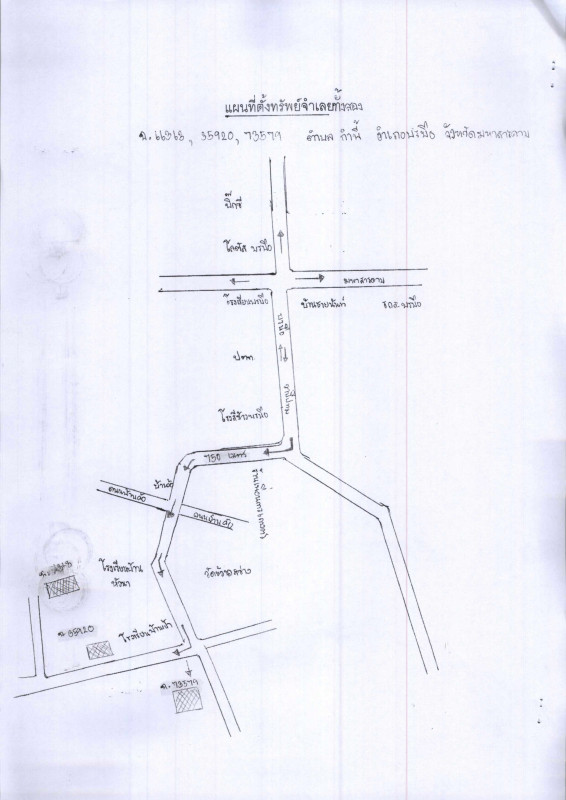 Single house Maha Sarakham Borabue Kamphi 101800