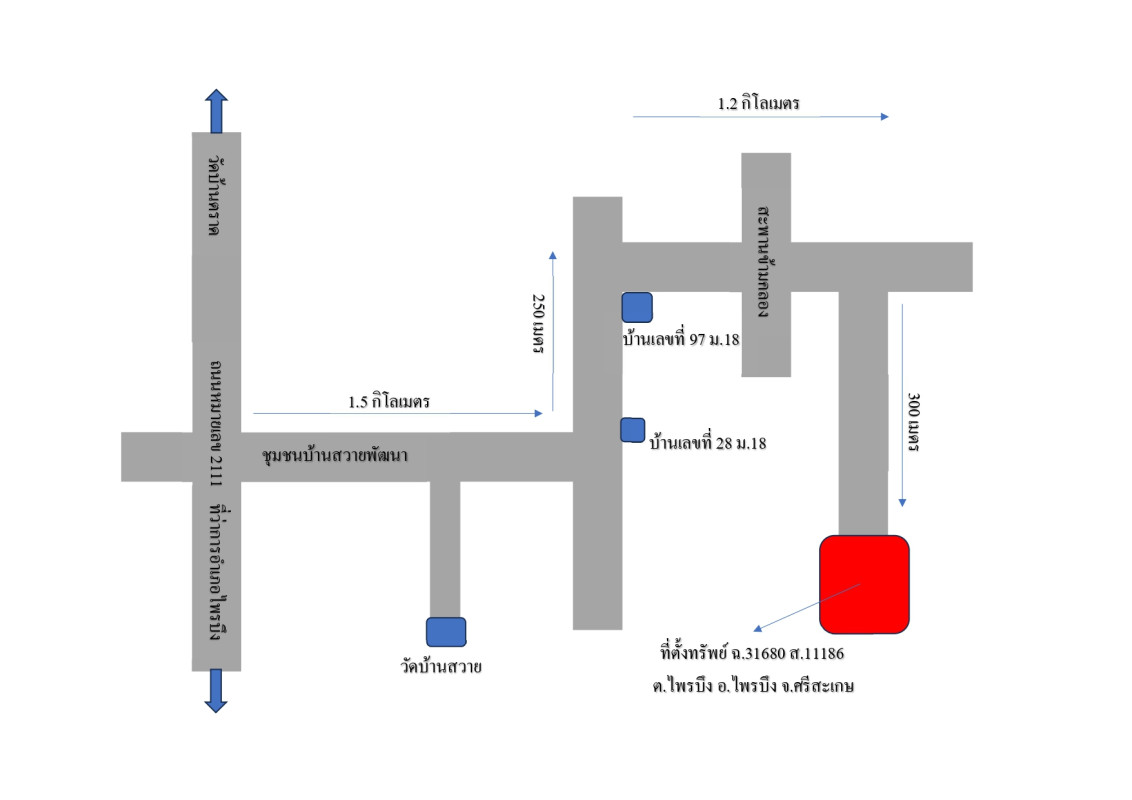 ที่ดินเปล่า ศรีสะเกษ ไพรบึง ไพรบึง 160000