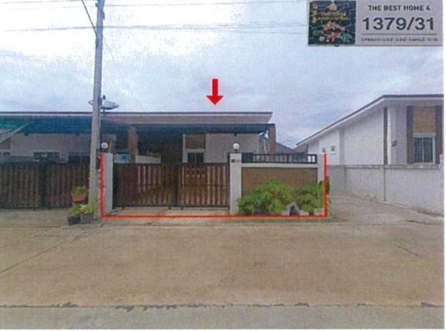 ทาวน์เฮ้าส์ เดอะ เบสโฮม 4 (THE BEST HOME 4)(จ.เพชรบุ เพชรบุรี ชะอำ ชะอำ 1560000
