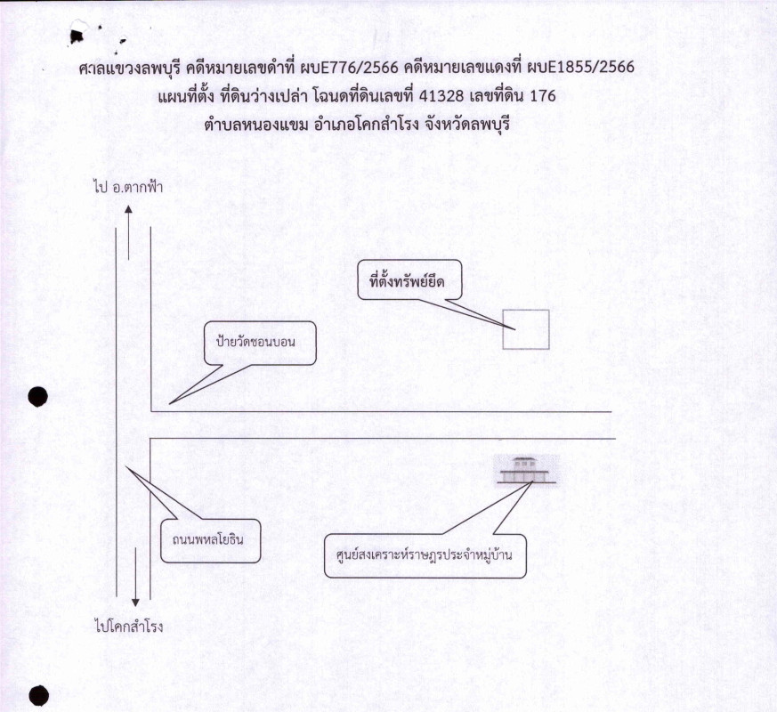 Residential land/lot Loburi Khok Samrong Nong Khaem 10000