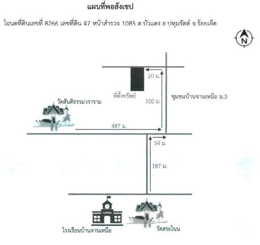 บ้านเดี่ยว ร้อยเอ็ด ปทุมรัตต์ บัวแดง 607025