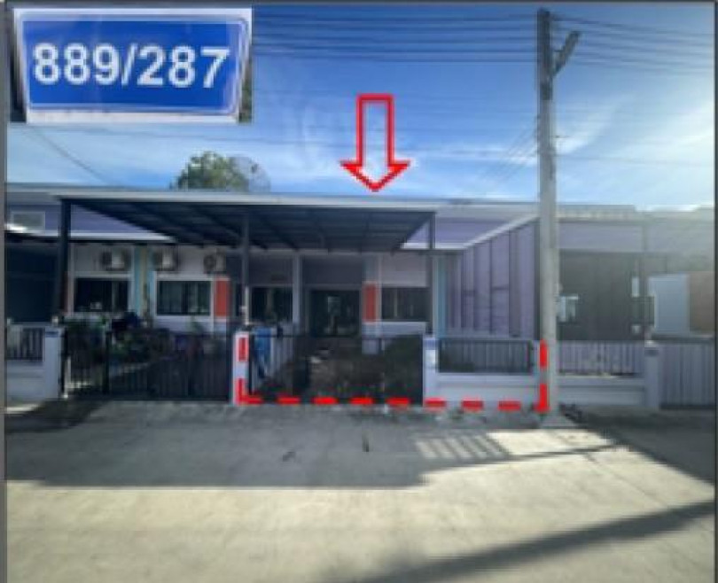 Townhouse Rayong Pluak Daeng Maenam Khu 1350000
