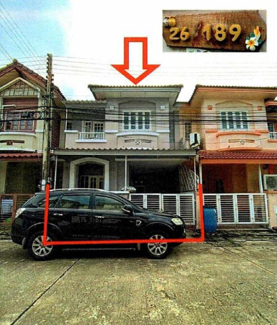 ทาวน์เฮ้าส์ วรางกูลคลอง 3 ปทุมธานี ลำลูกกา ลาดสวาย 1500000