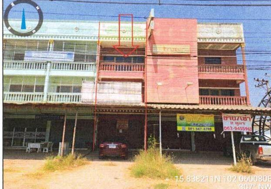 Commercial building Chaiyaphum Mueang Chaiyaphum Ban Lao 3100000