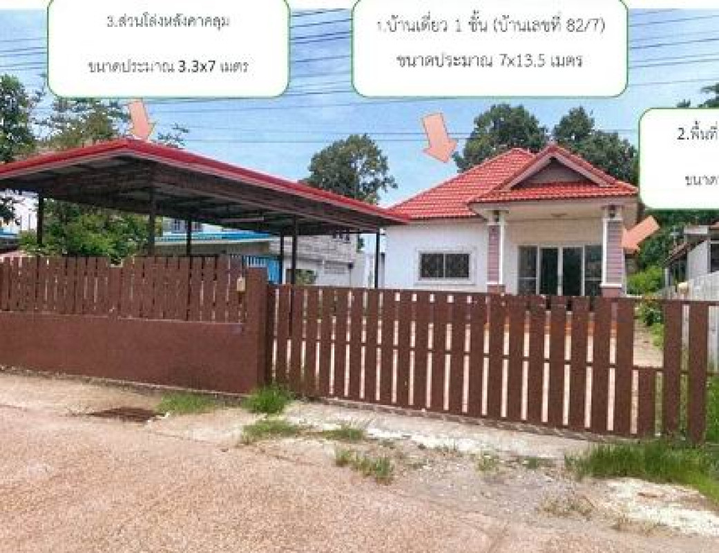 บ้านเดี่ยว สกลนคร เมืองสกลนคร ธาตุเชิงชุม 1364788