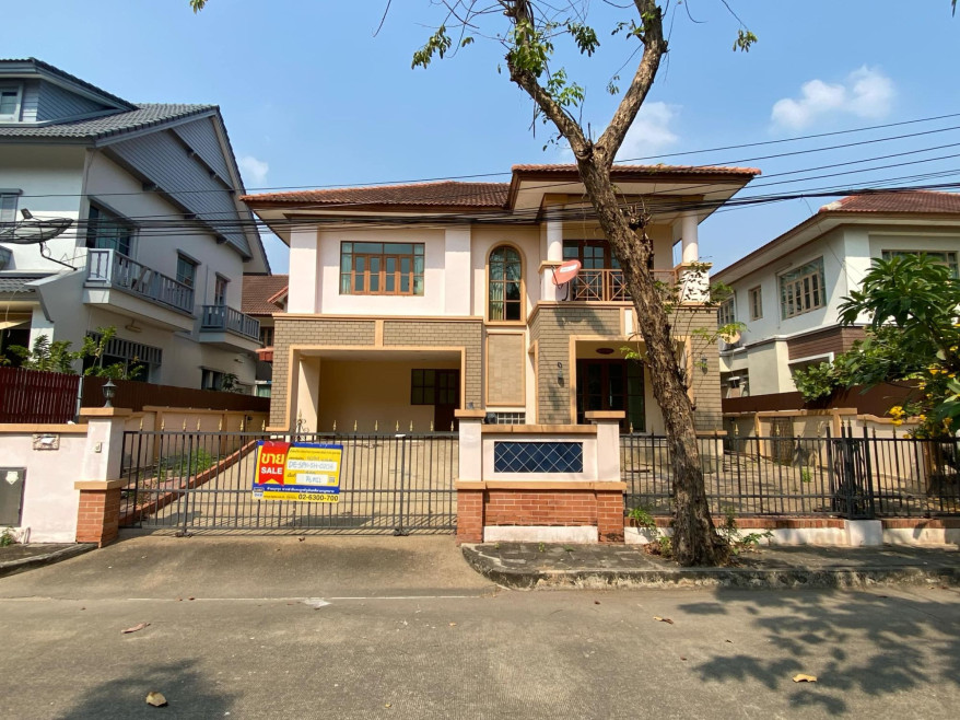 บ้านเดี่ยว วรารมย์ สวนธนบุรีรมย์ เฟส 2 สมุทรปราการ พระสมุทรเจดีย์ ในคลองบางปลากด 5355000