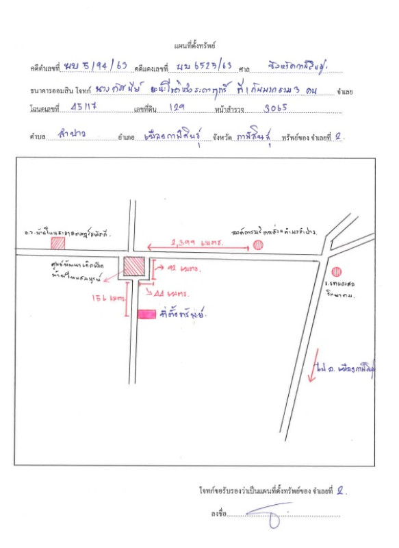 ที่ดินเปล่า กาฬสินธุ์ เมืองกาฬสินธุ์ ลำปาว 218700