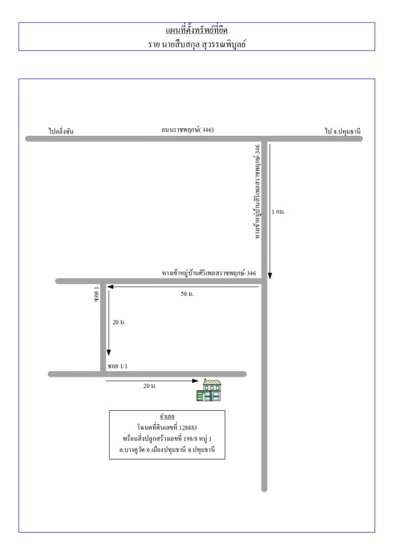 Townhouse Pathum Thani Mueang Pathum Thani Bang Khu Wat 1347943
