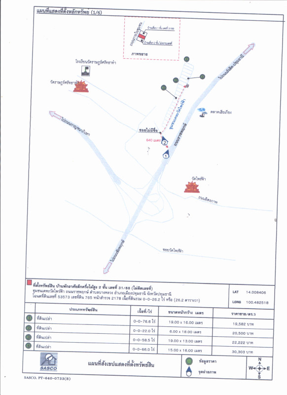 Townhouse Pathum Thani Mueang Pathum Thani Bang Luang 1109080