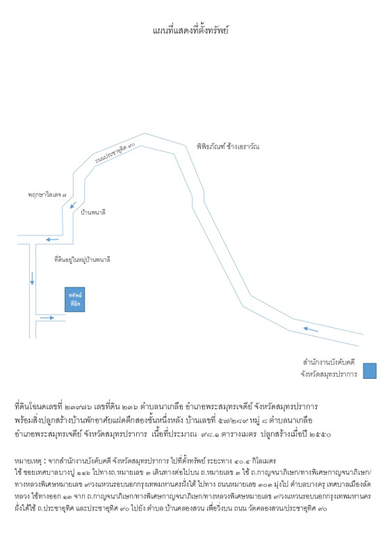 Townhouse Samut Prakan Phra Samut Chedi Na Kluea 1637220