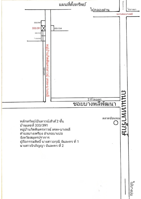 Townhouse Samut Prakan Bang Bo Bang Phriang 712640