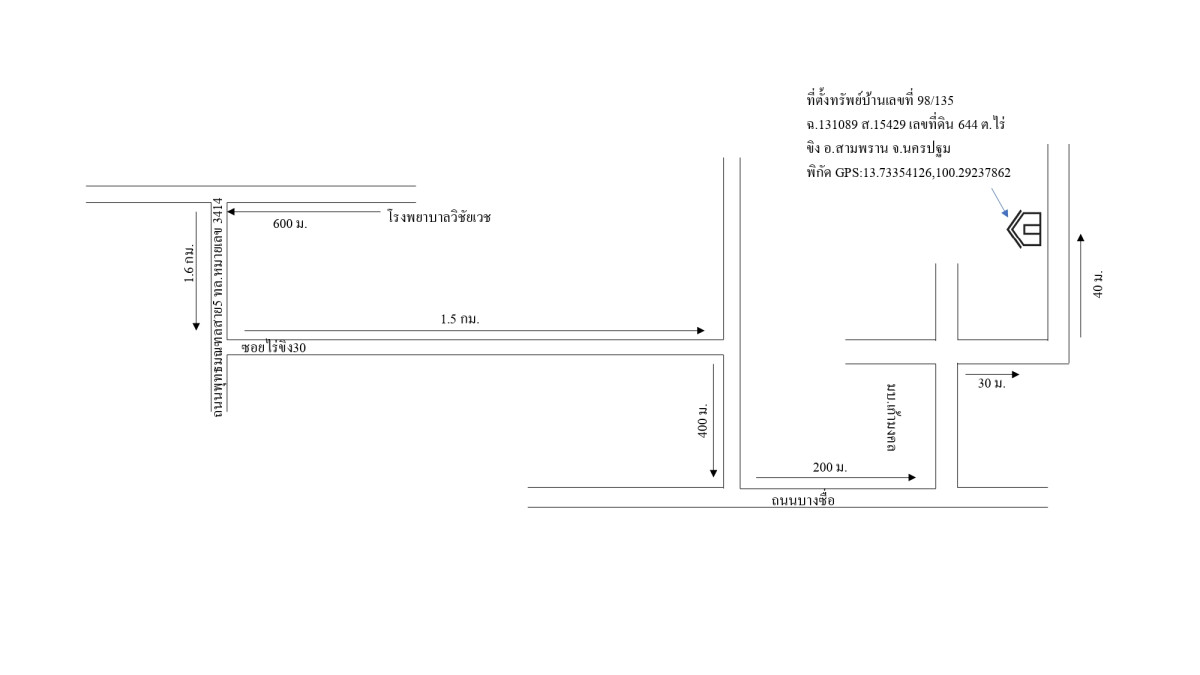 Townhouse Nakhon Pathom Sam Phran Rai Khing 863020