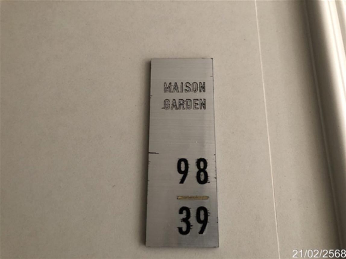 คอนโด เมซองการ์เด้น 2 กรุงเทพมหานคร หลักสี่ ทุ่งสองห้อง 3478000
