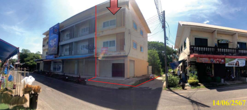 อาคารพาณิชย์ อุบลราชธานี เขมราฐ เขมราฐ 2500000