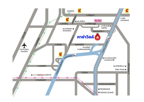 Single house Bangkok Khlong Sam Wa Sam Wa Tawan Tok 6290000