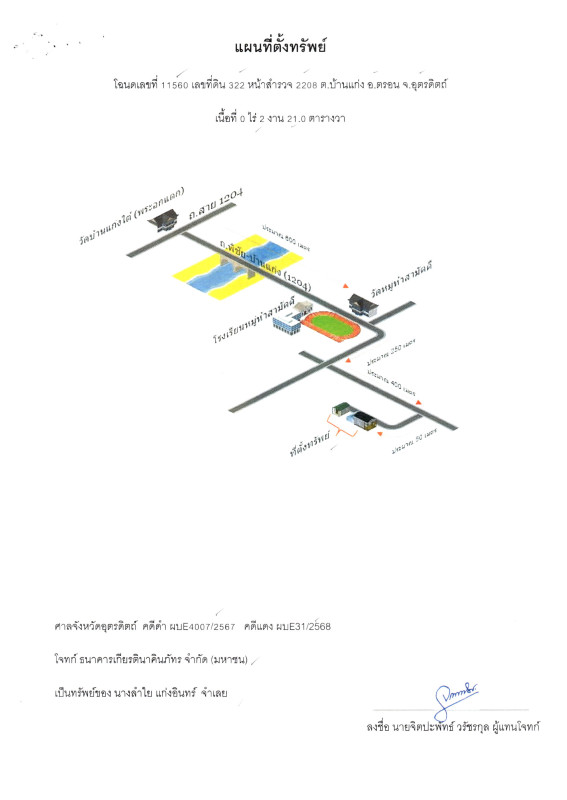 Single house Uttaradit Tron Ban Kaeng 779700