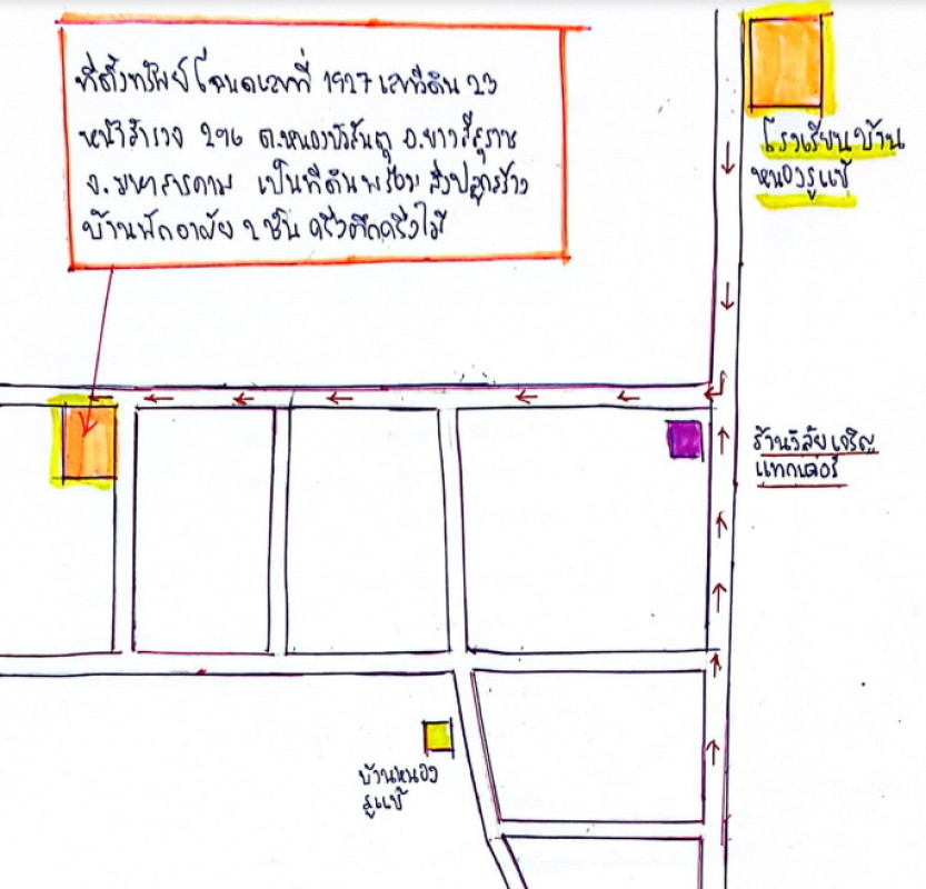บ้านเดี่ยว มหาสารคาม ยางสีสุราช หนองบัวสันตุ 612000