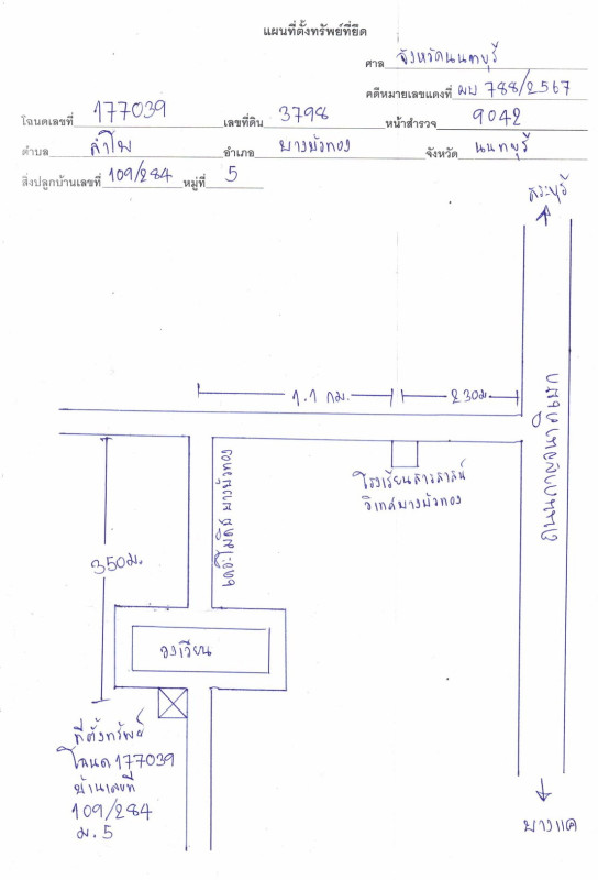 ทาวน์เฮ้าส์ นนทบุรี บางบัวทอง ลำโพ 1525110
