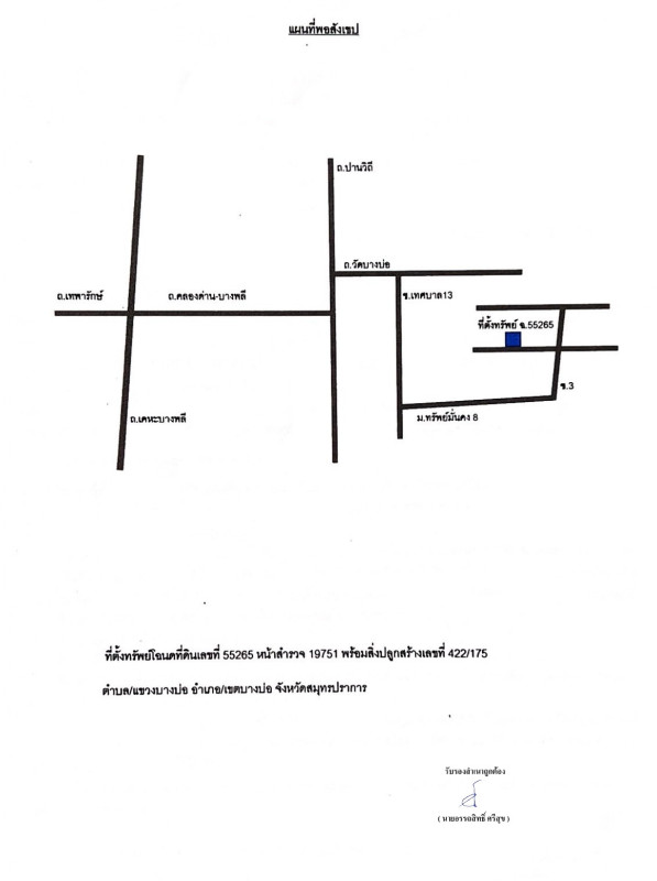 Townhouse Samut Prakan Bang Bo Bang Bo 879516