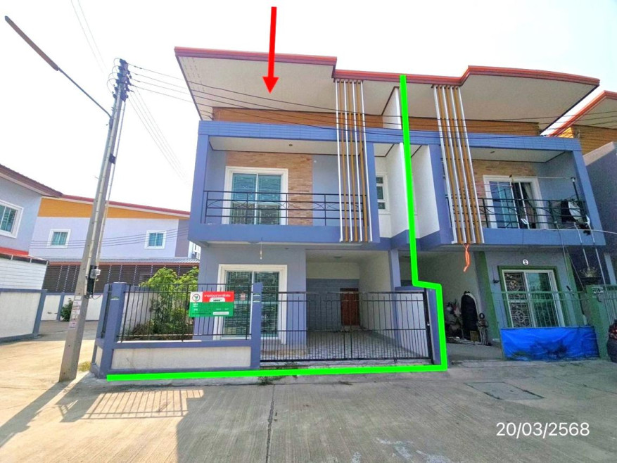 บ้านเดี่ยว สร้างสุข 2 ระยอง ปลวกแดง มาบยางพร 2100000