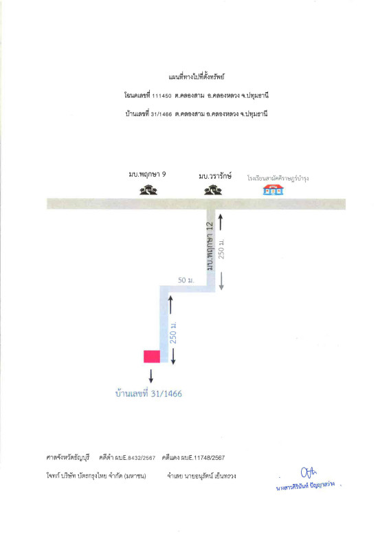 Townhouse Pathum Thani Khlong Luang Khlong Sam 852732
