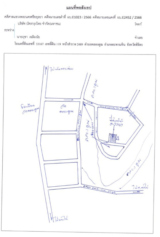Residential land/lot Phichit Taphan Hin Khlong Khun 63000