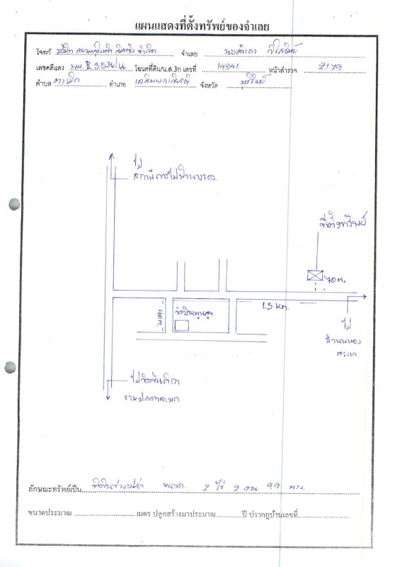 Residential land/lot Buri Ram Chaloem Phra Kiat Charoen Suk 522025