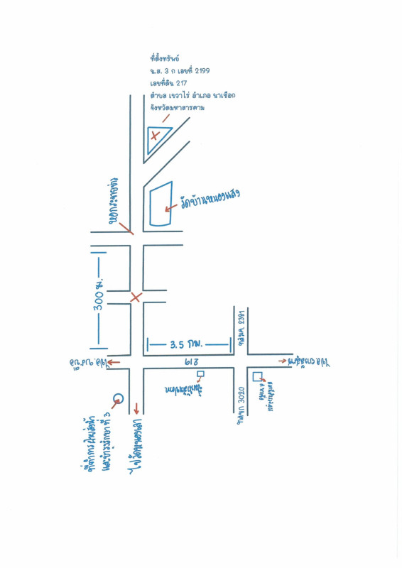 Residential land/lot Maha Sarakham Na Chueak Khewa Rai 425000