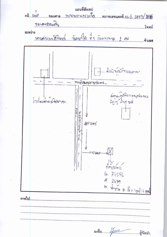 Residential land/lot Phrae Mueang Phrae Wang Hong 258000