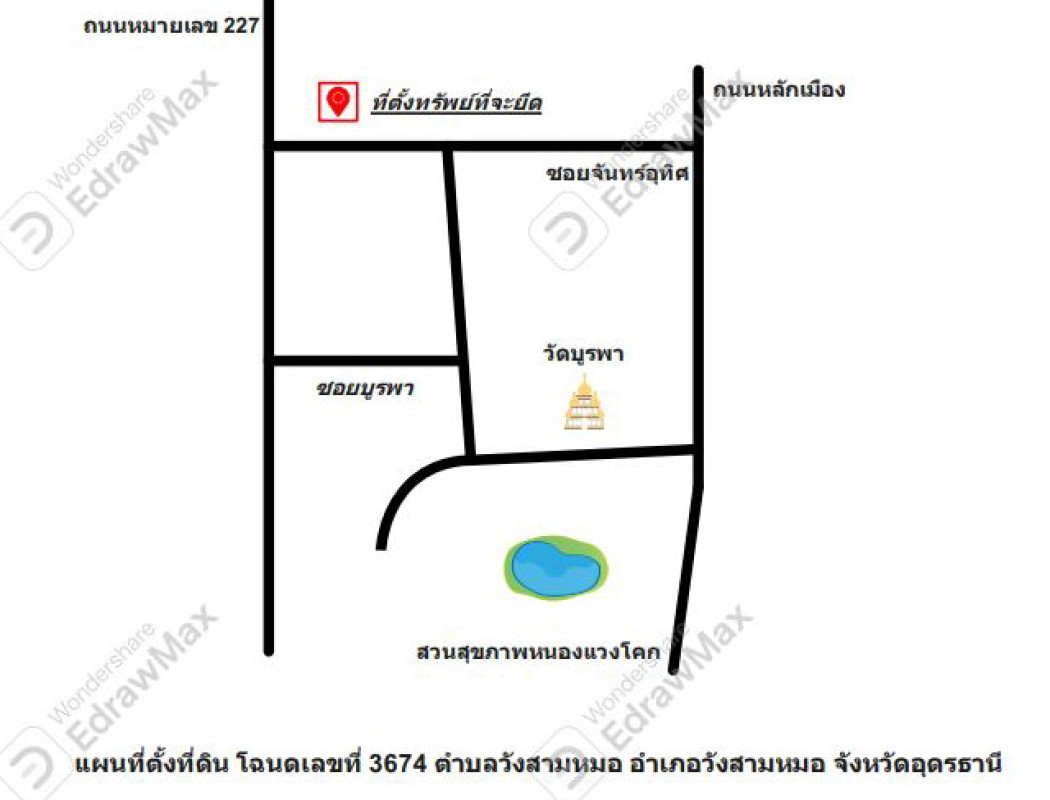 บ้านเดี่ยว อุดรธานี วังสามหมอ วังสามหมอ 802140
