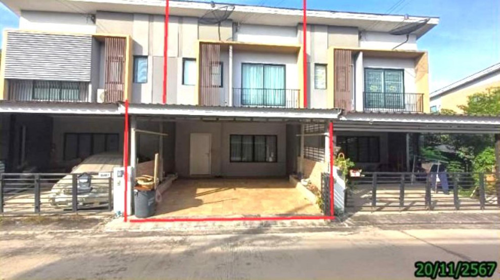 ทาวน์เฮ้าส์ เดอะคอนเนค สุวรรณภูมิ 2 สมุทรปราการ บางพลี ราชาเทวะ 2490000