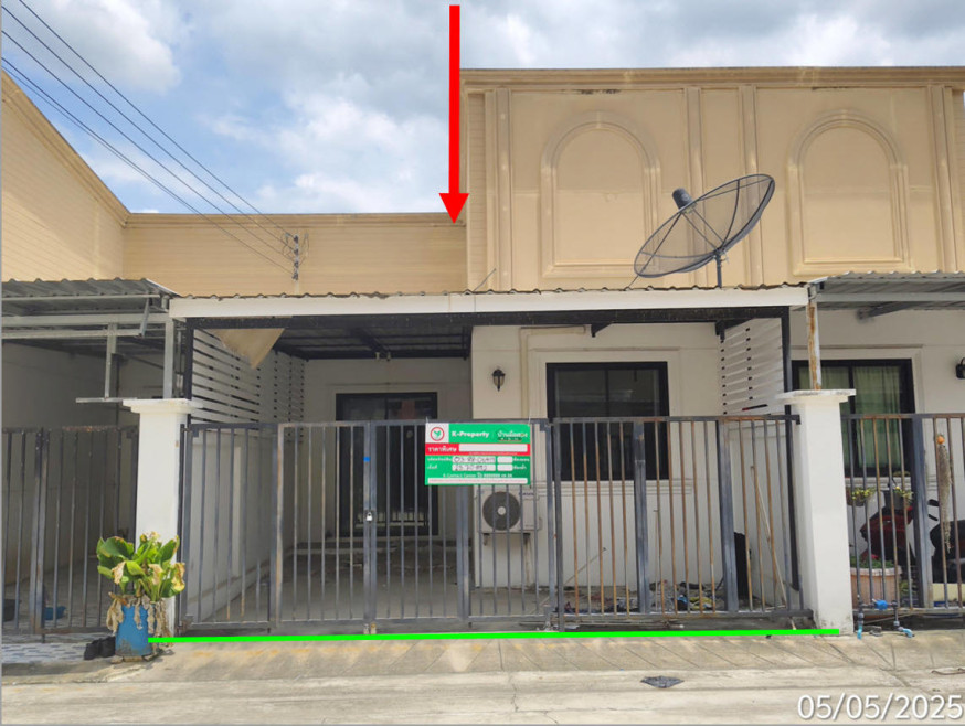 Townhouse Rayong Nikhom Phatthana Makham Khu 1550000