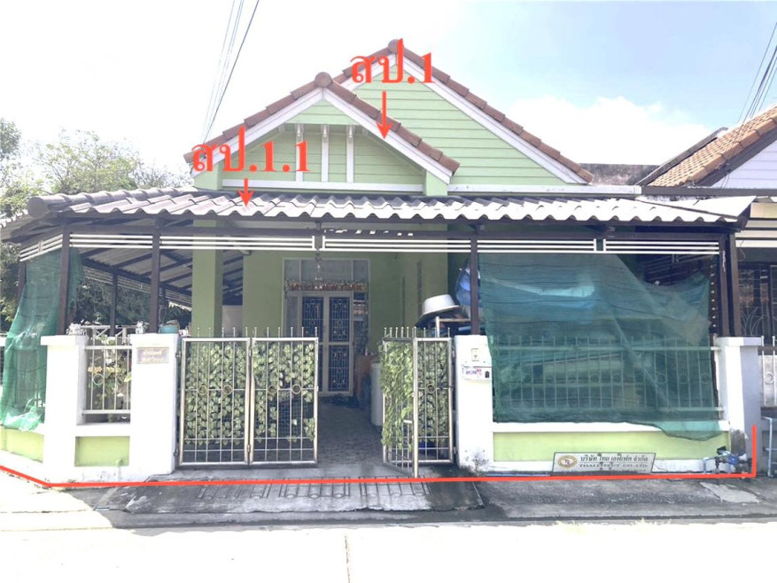 Townhouse Pathum Thani Khlong Luang Khlong Sam 1700000