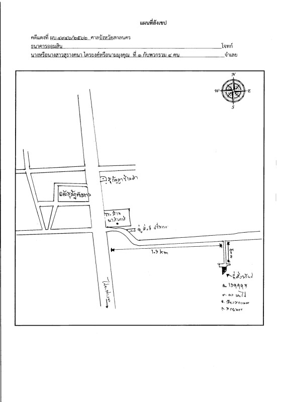 Residential land/lot Sakon Nakhon Mueang Sakon Nakhon Dong Mafai 23000