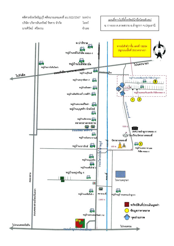 Townhouse Pathum Thani Lam Luk Ka Lat Sawai 1120651