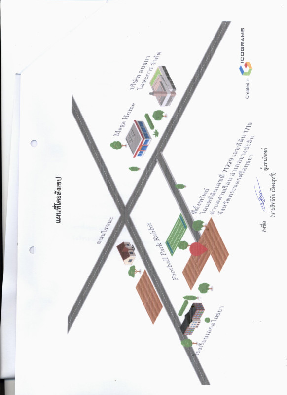 Residential land/lot Phra Nakhon Si Ayutthaya Bang Pa-in Sam Ruean 504200