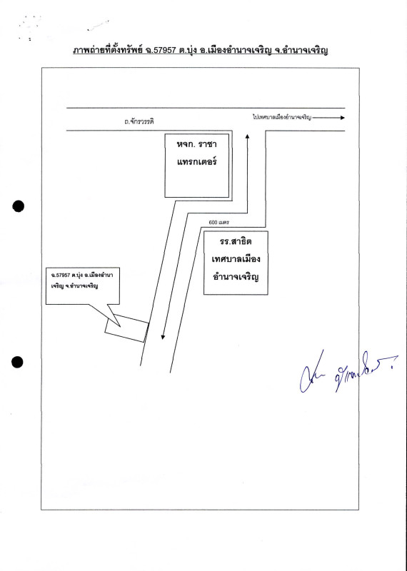 ที่ดินเปล่า อำนาจเจริญ เมืองอำนาจเจริญ บุ่ง 40000