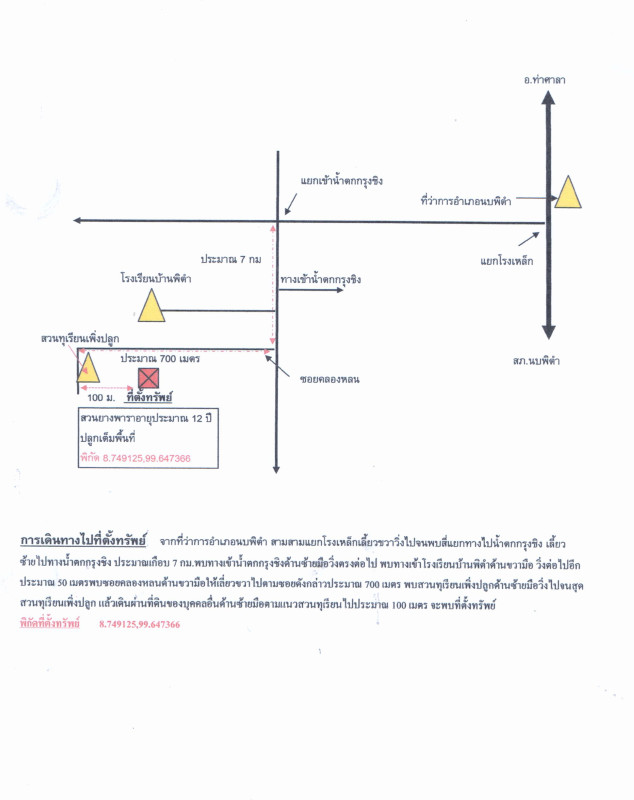 Residential land/lot Nakhon Si Thammarat Nopphitam Krung Ching 356000