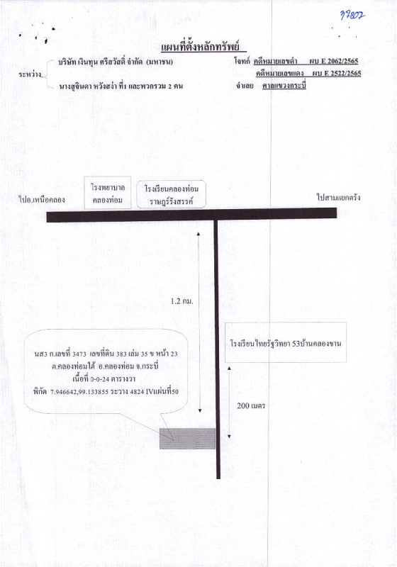 ทาวน์เฮ้าส์ กระบี่ คลองท่อม คลองท่อมใต้ 403050